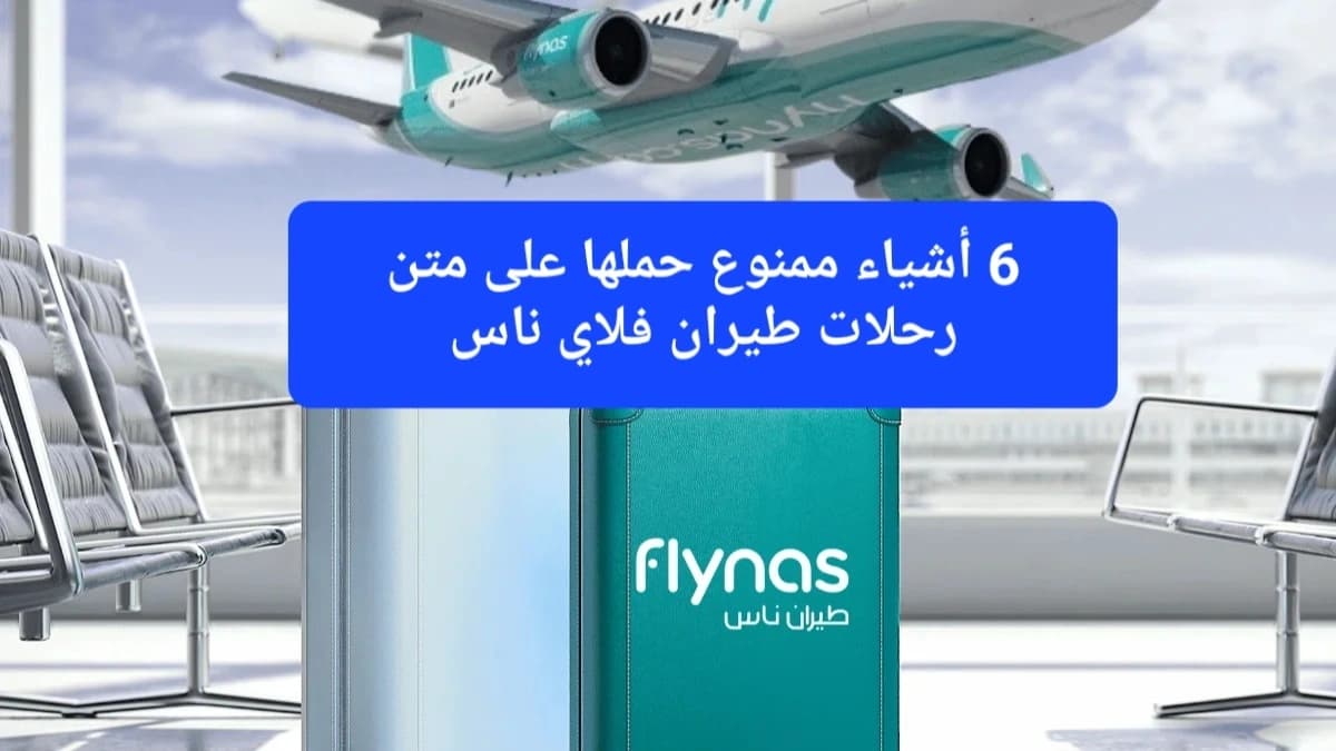 سياسة الأمتعة المسموح بها في طيران فلاي ناس 