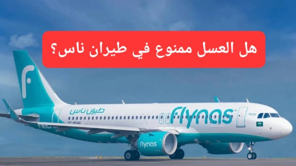 طائرة تابعة لأسطول طيران ناس 