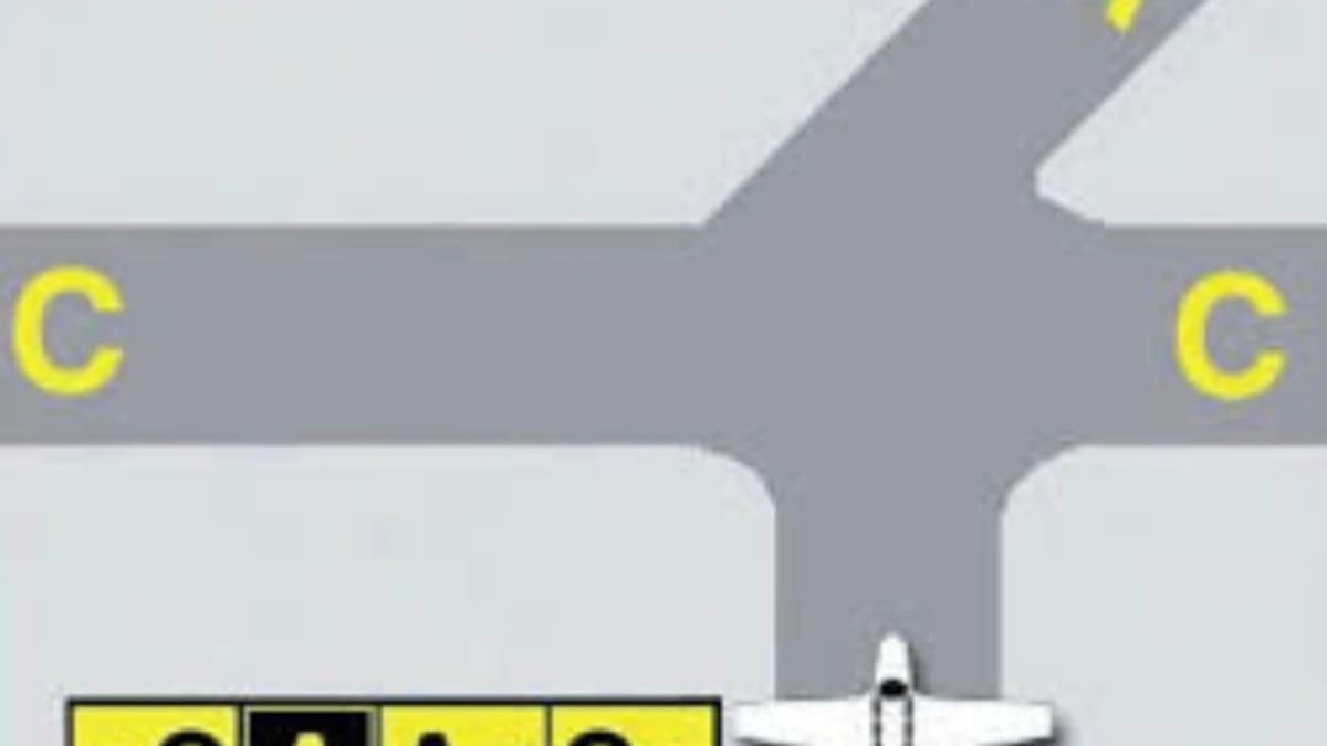 بعض الرموز الموجودة في المطارات 