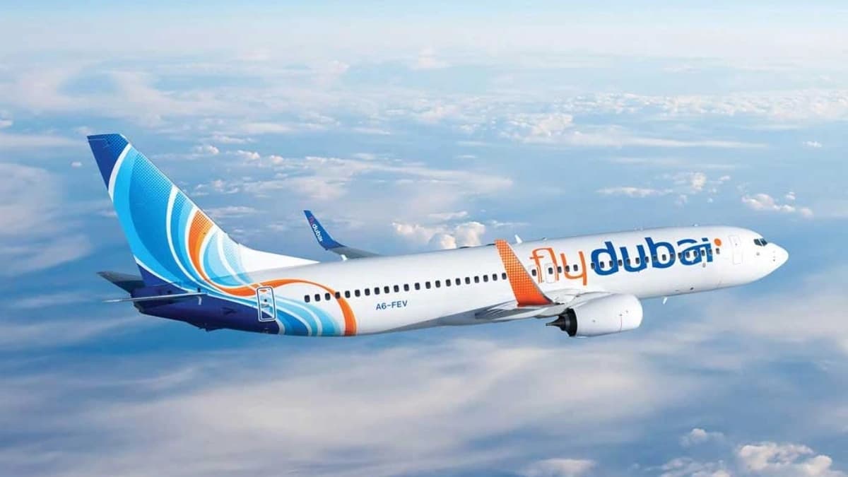 صورة إرشيفية.. طائرة تابعة لشركة طيران فلاي دبي