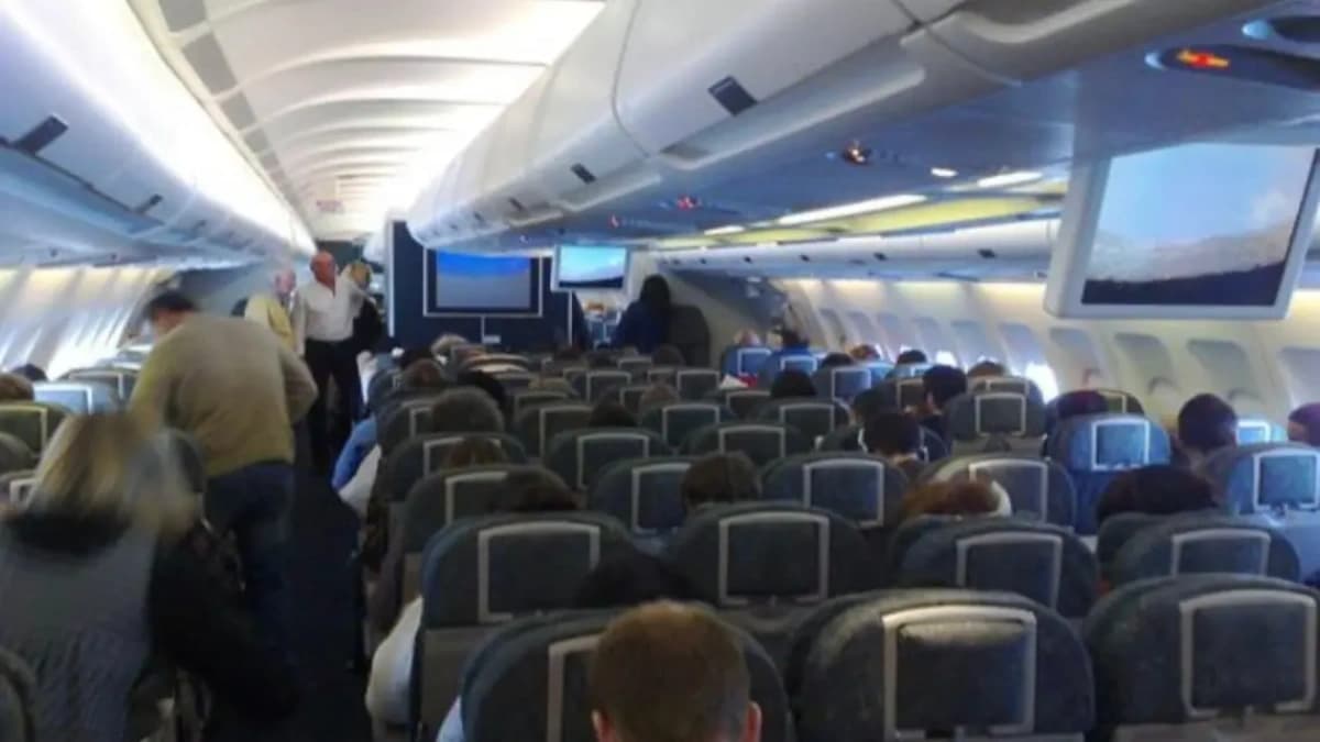 صورة تعبيرية لمقاعد الطائرة 