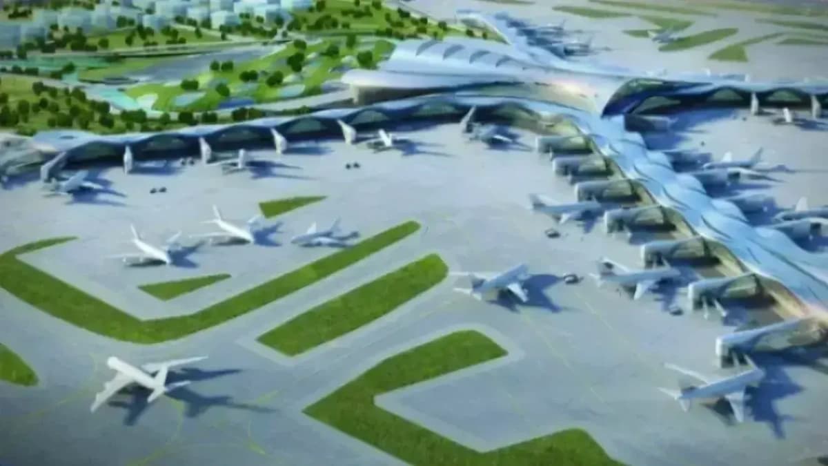 تصميم مستقبلي لمطار نيوم ضمن مشاريع الطيران الأخضر والهيدروجين