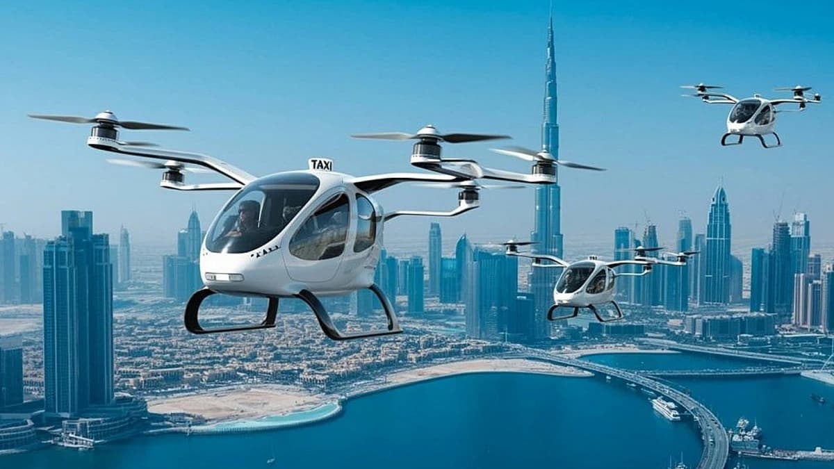 ثورة التاكسي الطائر في السعودية والإمارات: من سطح المنزل مباشرة إلى صالة المغادرة في المطار!