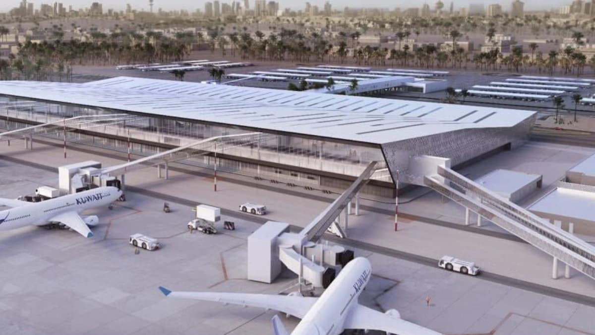 صورة تعبيرية من مطار الكويت الدولي 