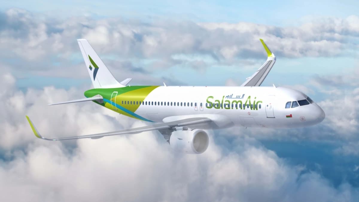 صورة تعبيرية - طائرة تابعة لشركة طيران السلام العُمانية 