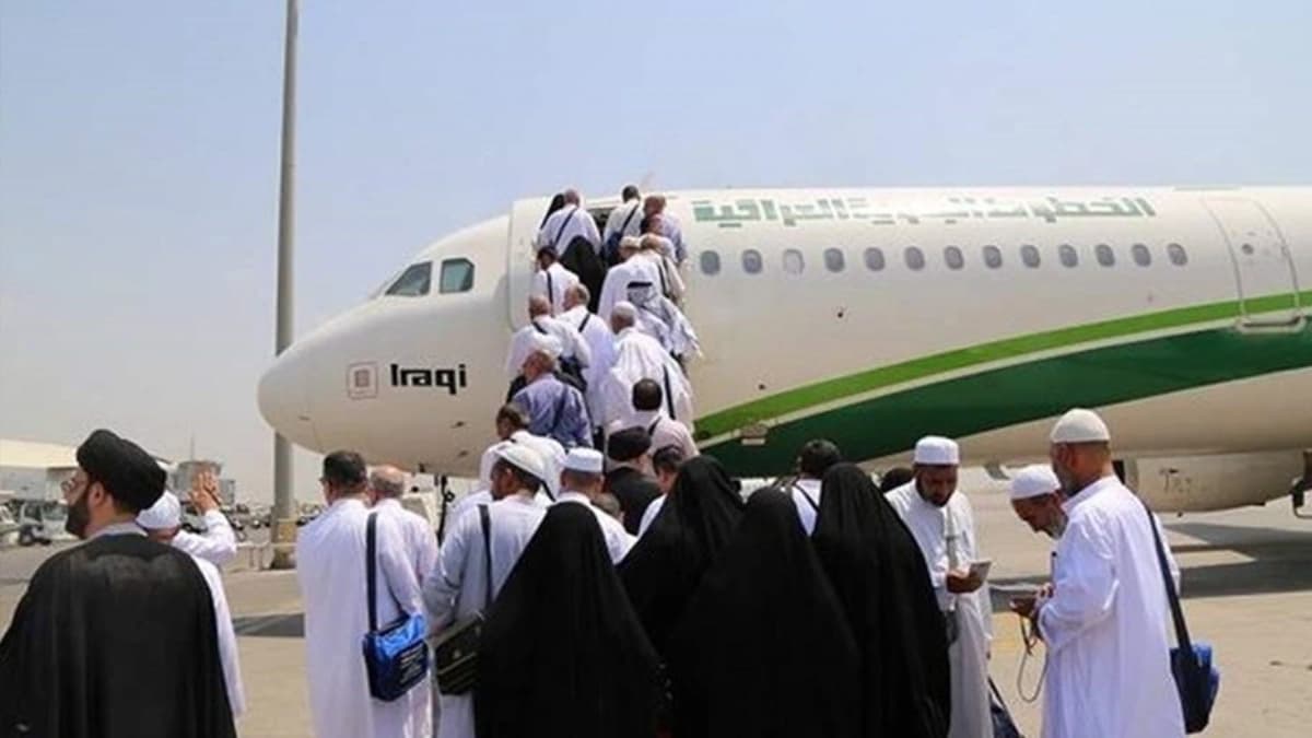 الخطوط الجوية العراقية تبدأ تفويج الحجاج جواً صوب المدينة المنورة 