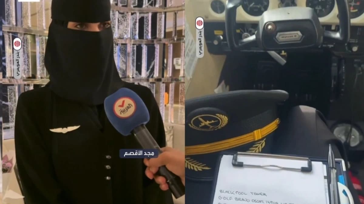 مجد الأقصم فتاة سعودية حولت فوبيا الطيران إلى تحدي وطموح 