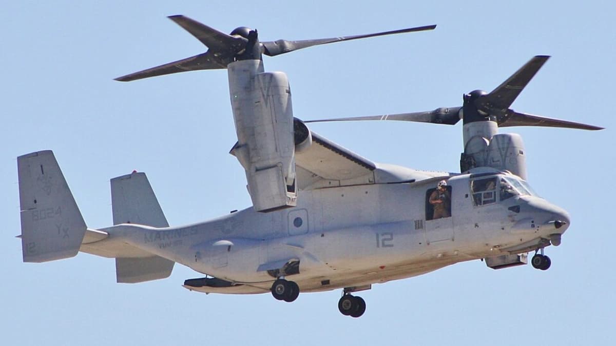 لماذا يُطلق على طائرة V-22 Osprey اسم "صانعة الأرامل"؟