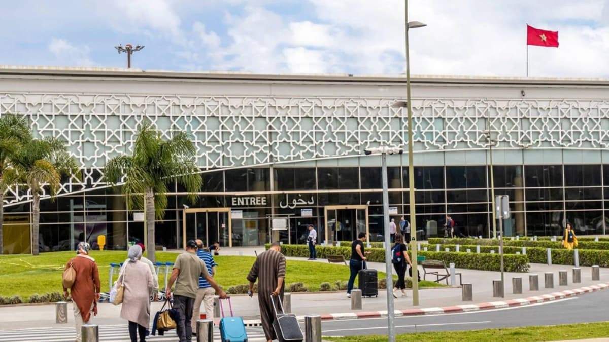 صورة تعبيرية لأحد المطارات في المغرب